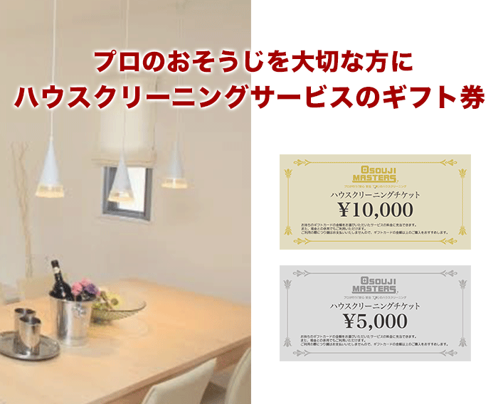 お掃除チケット サービス商品券 贈答用ギフト・商品券のガリレオ 